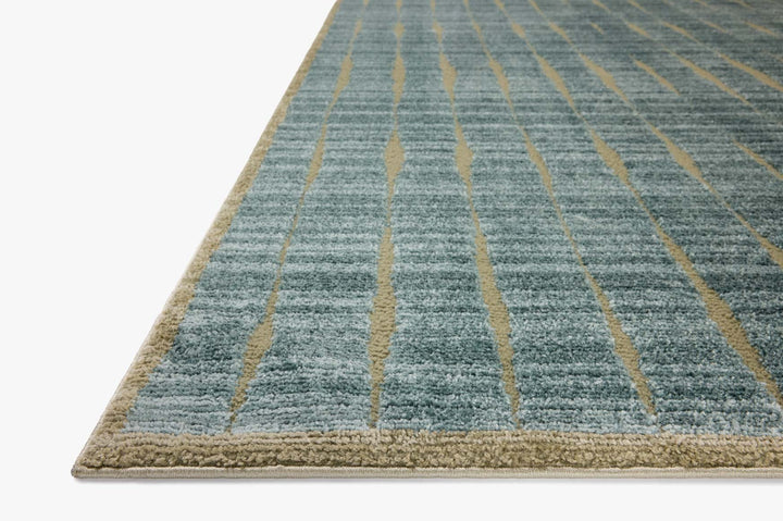 Loloi Calvin Ocean / Olive Rug detail image