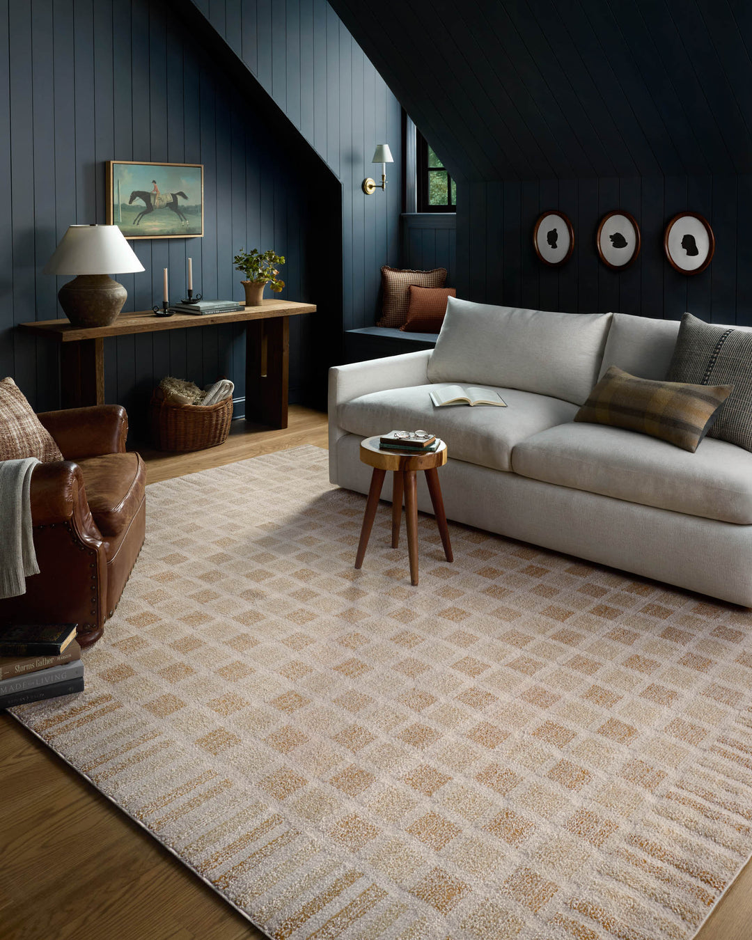 Loloi Calvin Bone / Natural Rug detail image