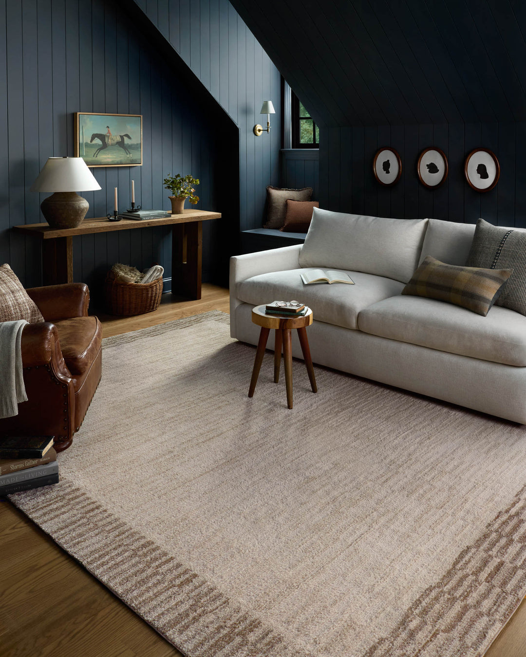 Loloi Calvin Ivory / Pebble Rug detail image