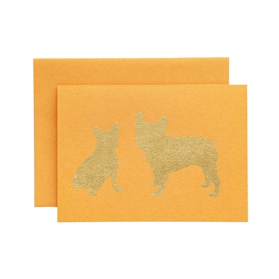 Frenchie Dogs Card