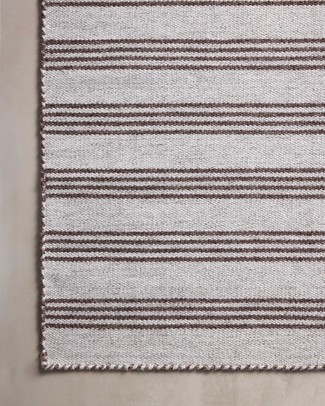 Magnolia Home by Joanna Gaines x Loloi Charlie Silver / Bark Rugs