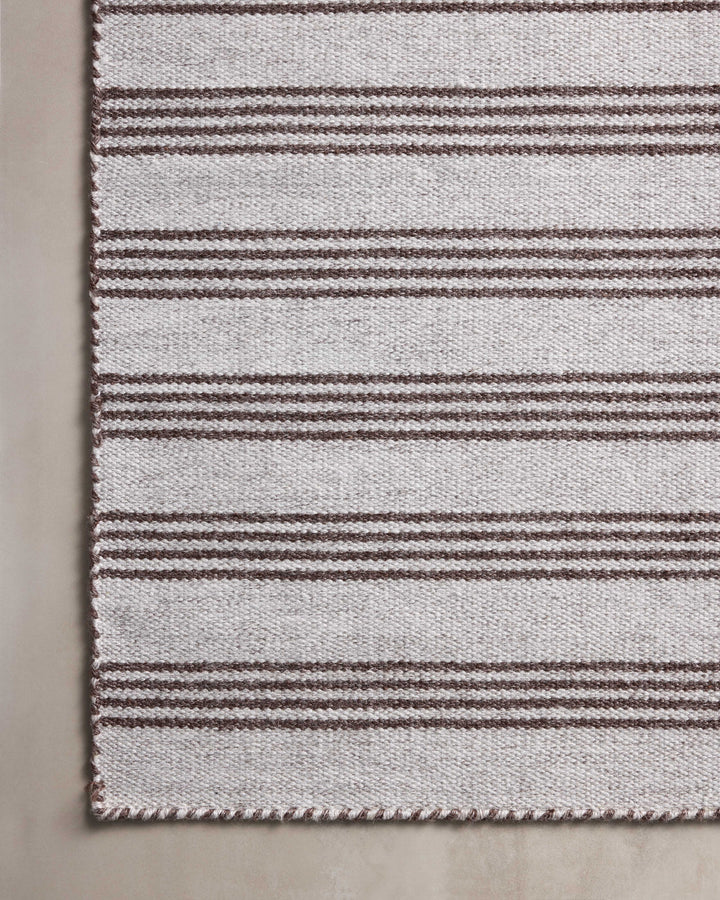 Magnolia Home by Joanna Gaines x Loloi Charlie Silver / Bark Rugs