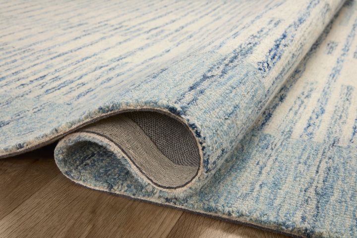 Chris Loves Julia x LoloiChris Ivory / Denim Rugs