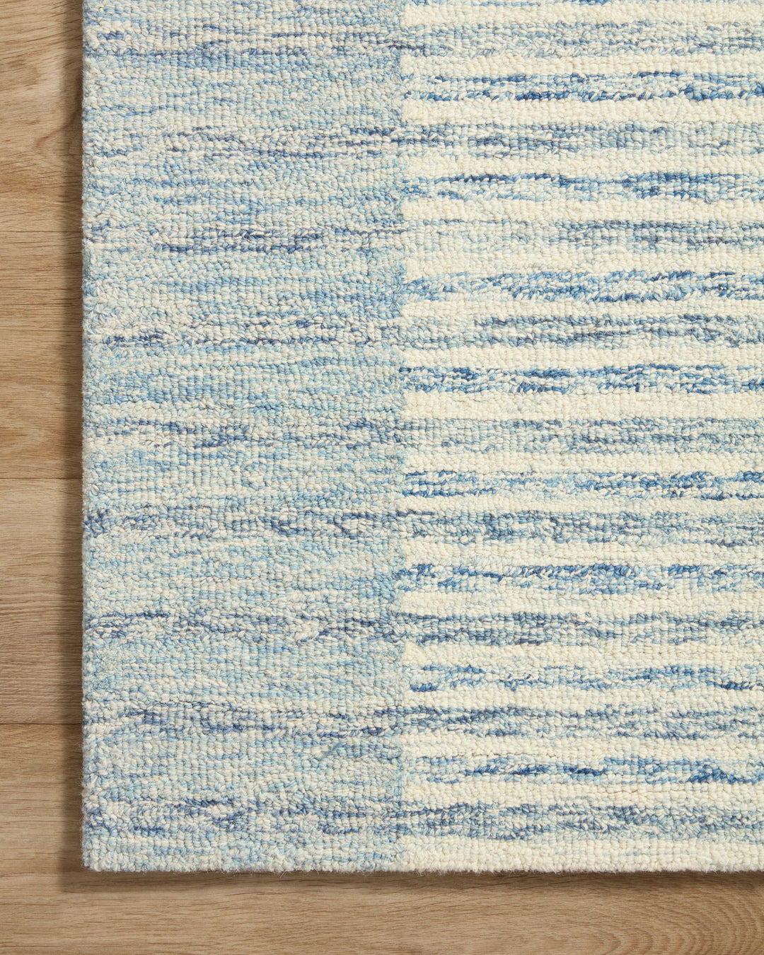 Chris Loves Julia x LoloiChris Ivory / Denim Rugs