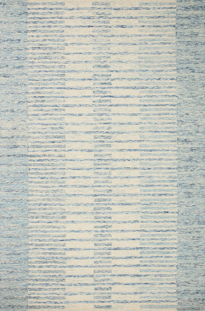 Chris Loves Julia x LoloiChris Ivory / Denim Rugs