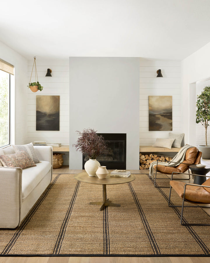 Angela Rose x Loloi Colton Natural / Black Rugs