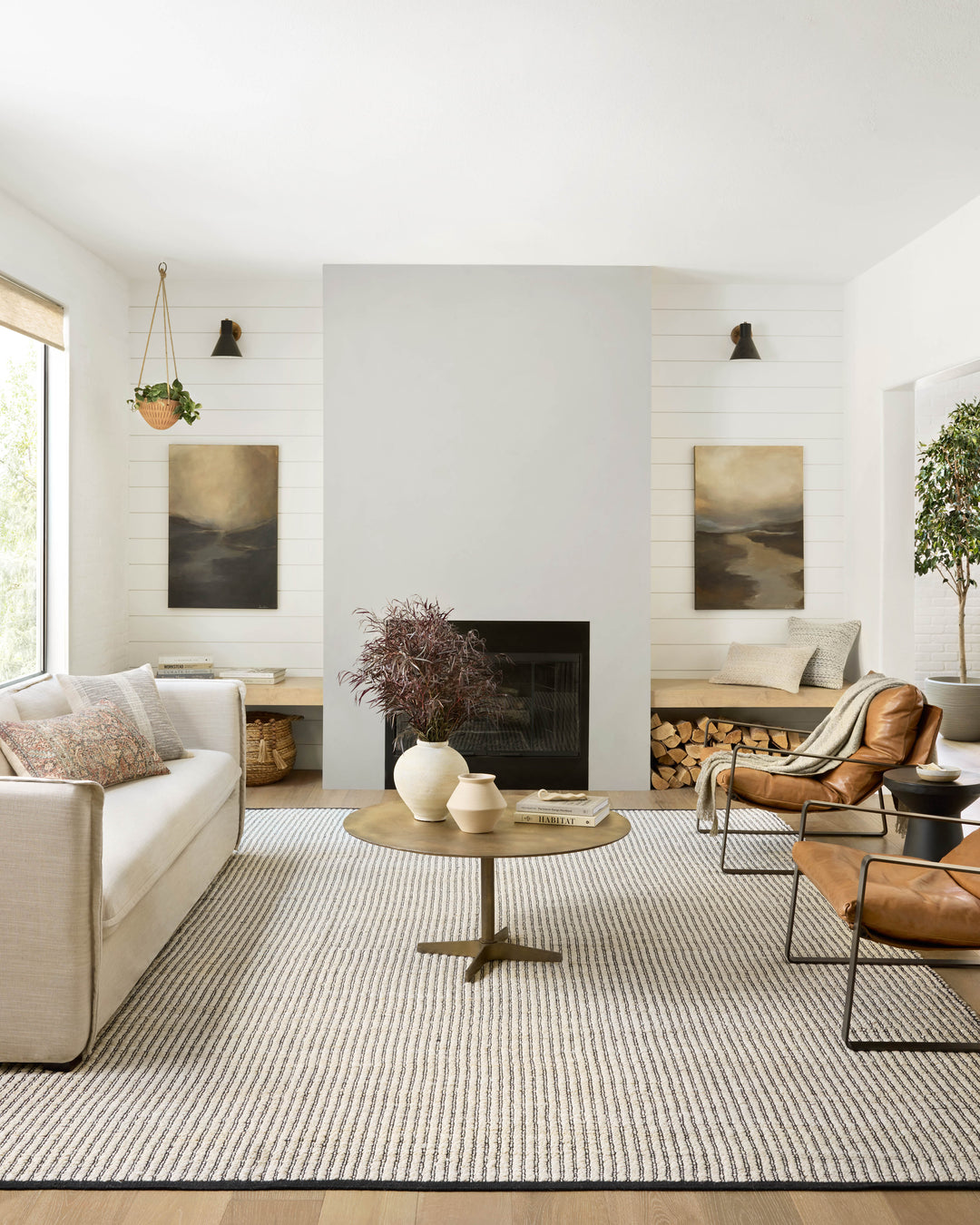 Angela Rose x Loloi Colton Ivory / Black Rugs