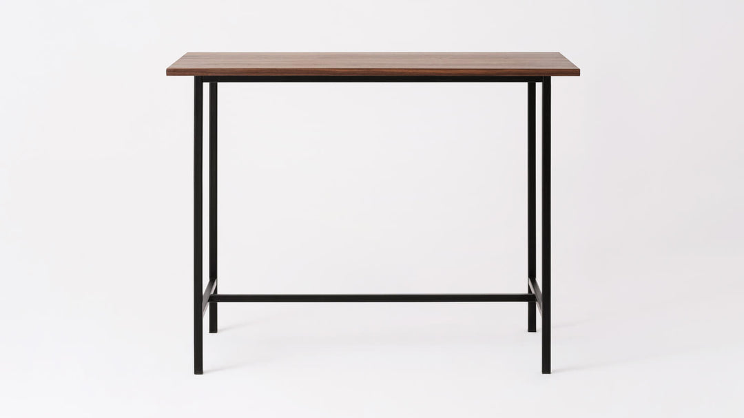 Kendall Custom Bar Table in Solid Walnut