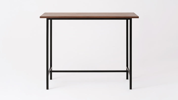 Kendall Custom Bar Table in Solid Walnut