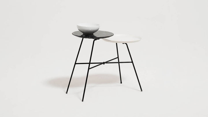 Peggy Side Table with Quartz Finish