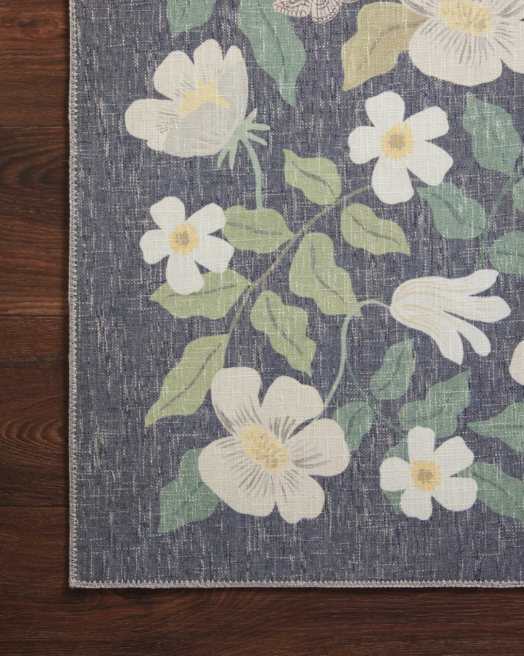 Rifle Paper Co. x Loloi Cotswolds Charcoal Rugs