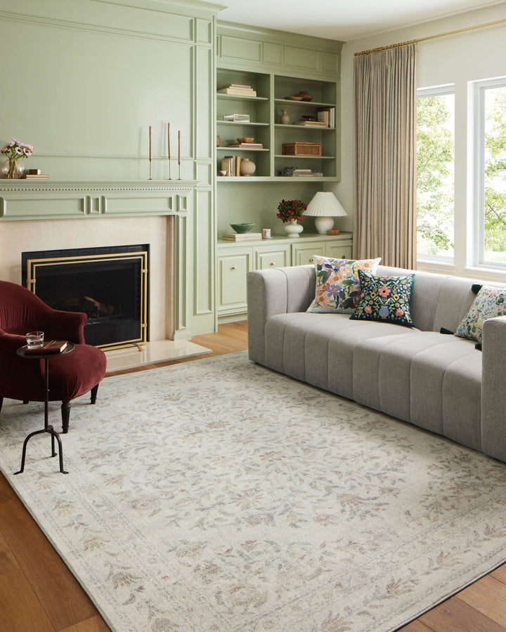 Rifle Paper Co. x Loloi Courtyard Yellow / Multi Rugs