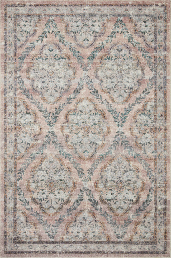 Rifle Paper Co. x Loloi Courtyard Blush Rugs