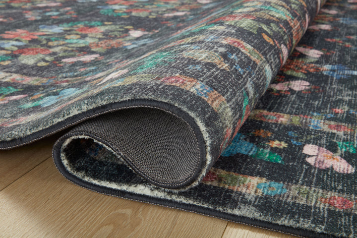 Rifle Paper Co. x Loloi Courtyard Charcoal Rugs