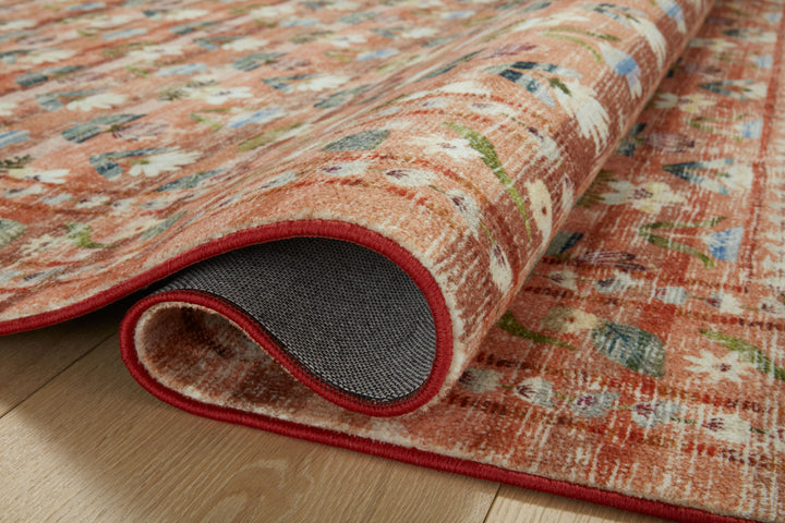 Rifle Paper Co. x Loloi Courtyard Terracotta Rugs