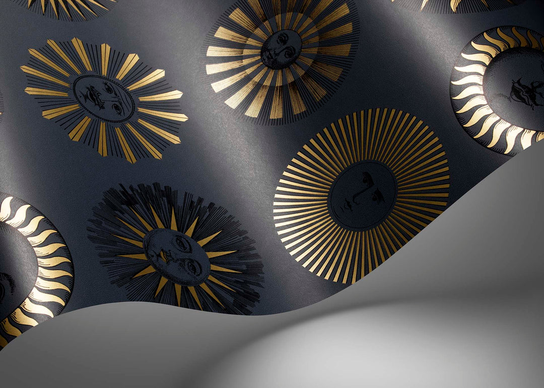 Soli Wallpaper black detail