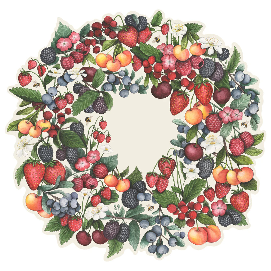 Berry Wreath Placemat