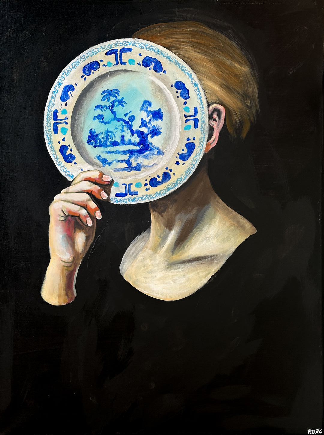 Discretion is a Form of Expression   | Acrylic Painting on Canvas by Robert Moore