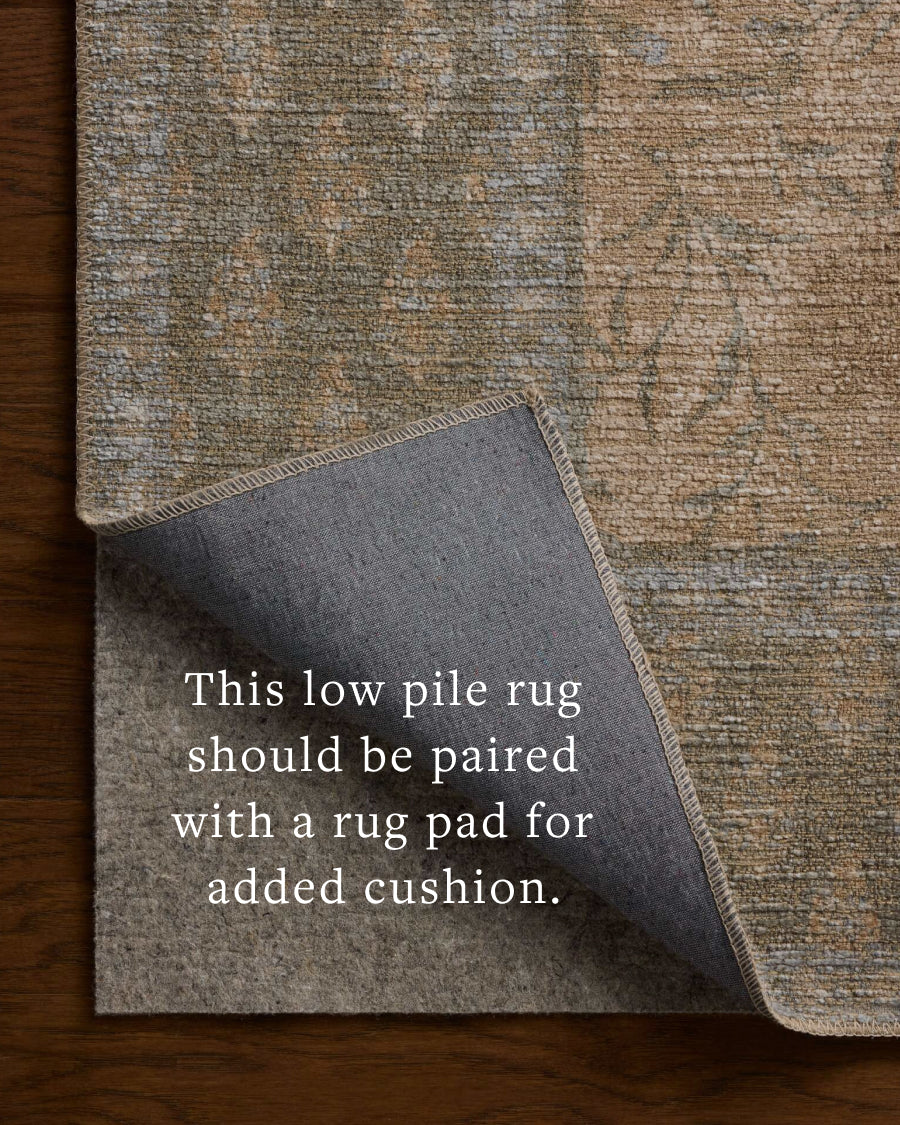 Rifle Paper Co. x Loloi Edinburgh Sand / Green detail image