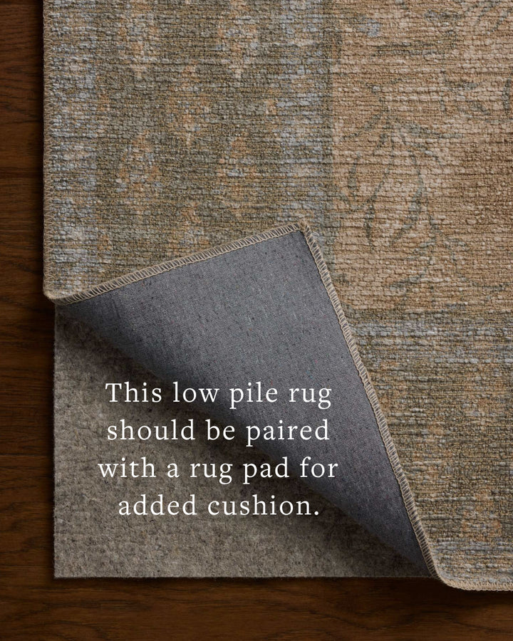 Rifle Paper Co. x Loloi Edinburgh Sand / Green detail image