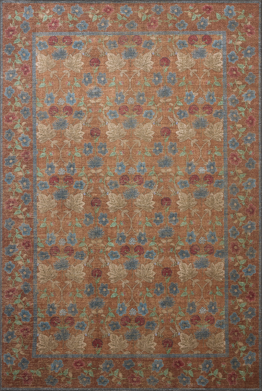 Rifle Paper Co. x Loloi Edinburgh Cinnamon / Multi 10'-0" x 14'-0"