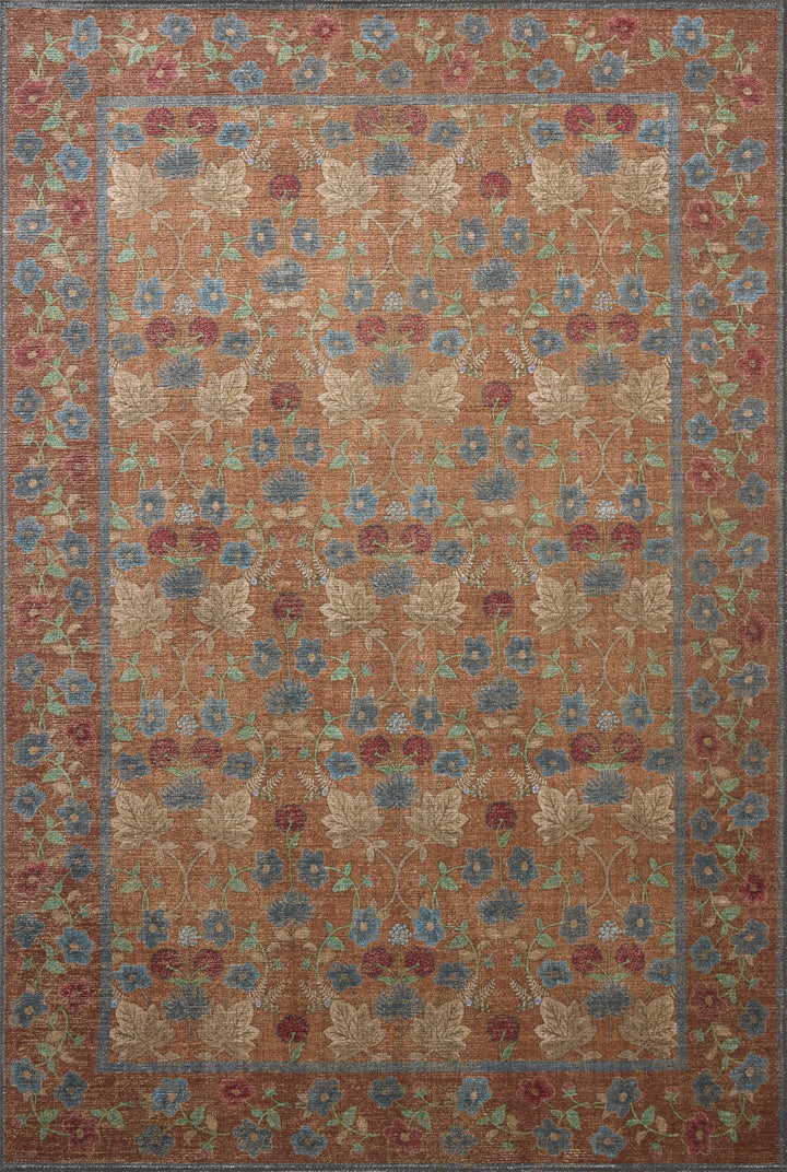 Rifle Paper Co. x Loloi Edinburgh Cinnamon / Multi 10'-0" x 14'-0"
