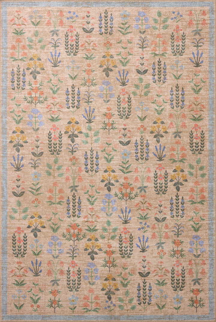 Rifle Paper Co. x Loloi Edinburgh Cream / Multi 10'-0" x 14'-0"