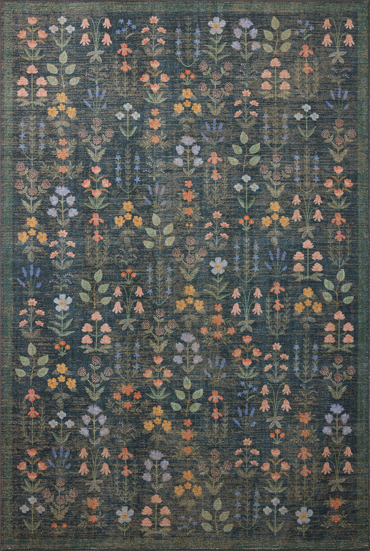 Rifle Paper Co. x Loloi Edinburgh Navy / Multi 10'-0" x 14'-0"