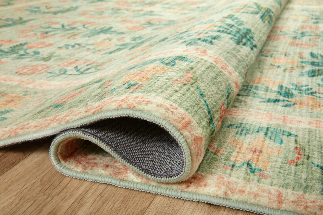 Rifle Paper Co. x Loloi Eden Mughal Rose Moss Rugs
