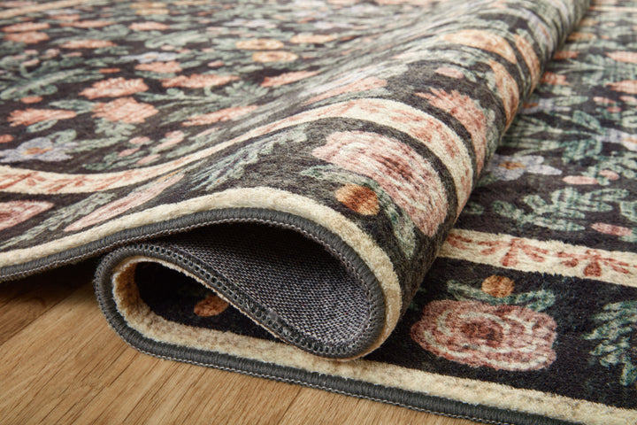 Rifle Paper Co. x Loloi Eden Mughal Garden Black Rugs