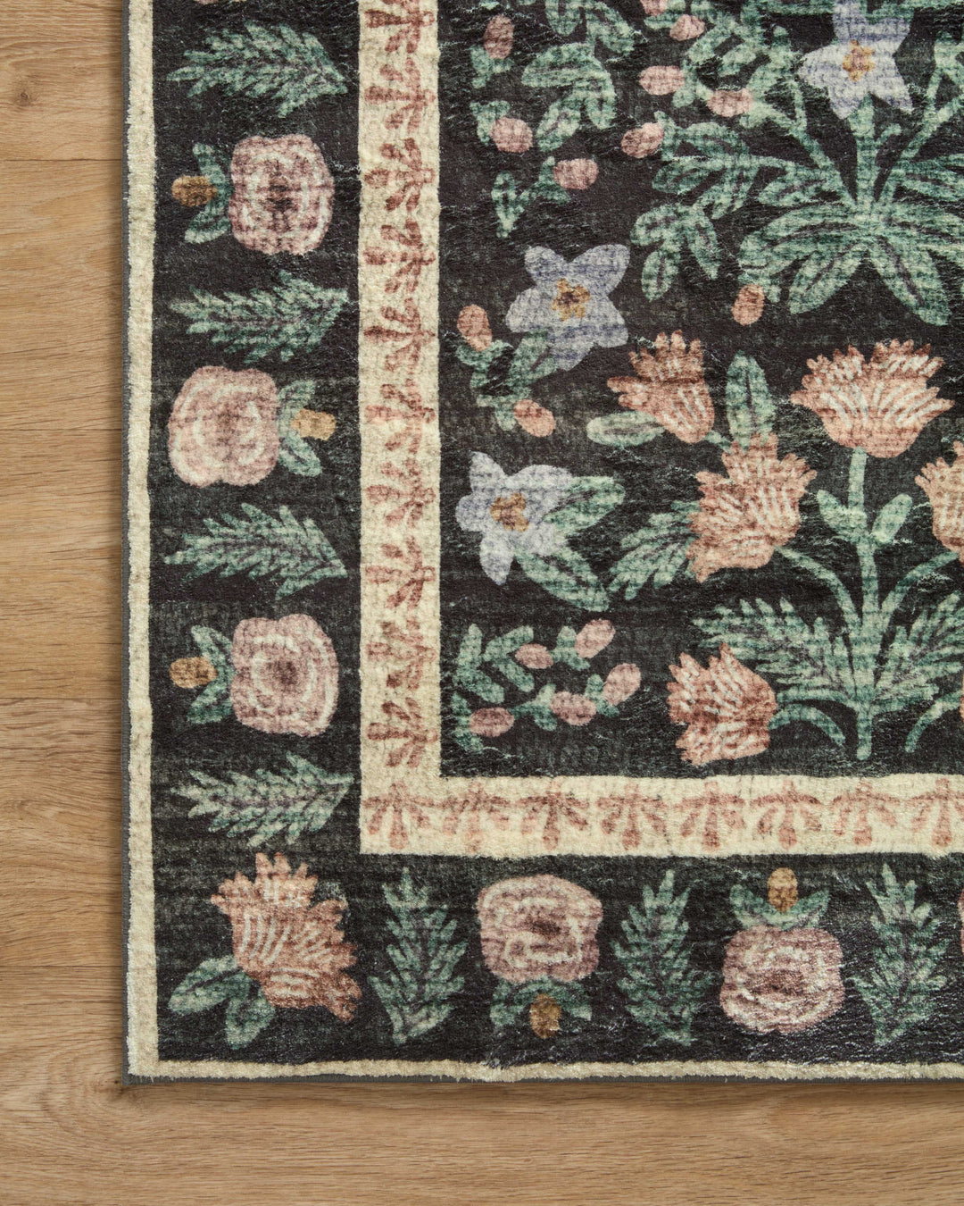 Rifle Paper Co. x Loloi Eden Mughal Garden Black Rugs