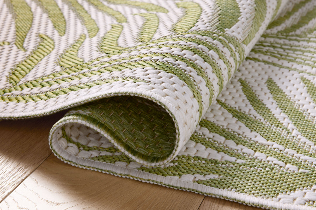 Loloi II Easton Ivory / Green Rugs