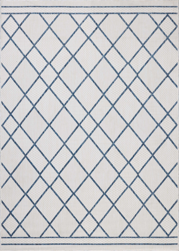 Loloi II Easton Ivory / Denim Rugs