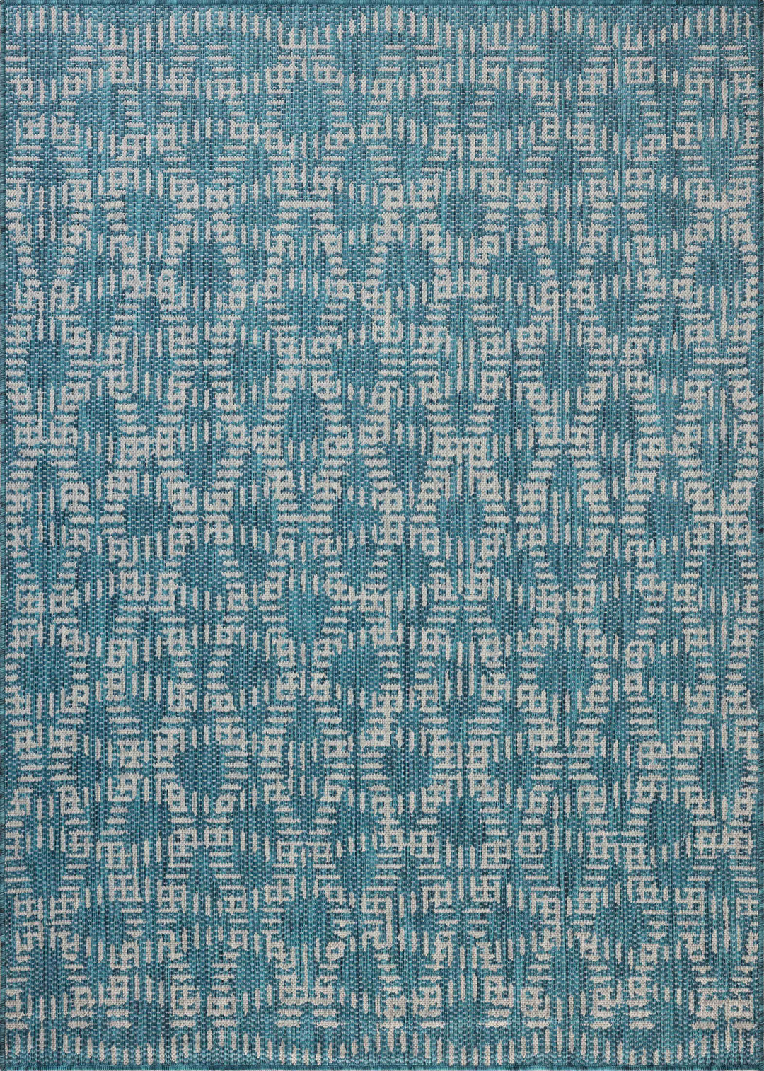 Loloi II Easton Fog / Teal Rugs