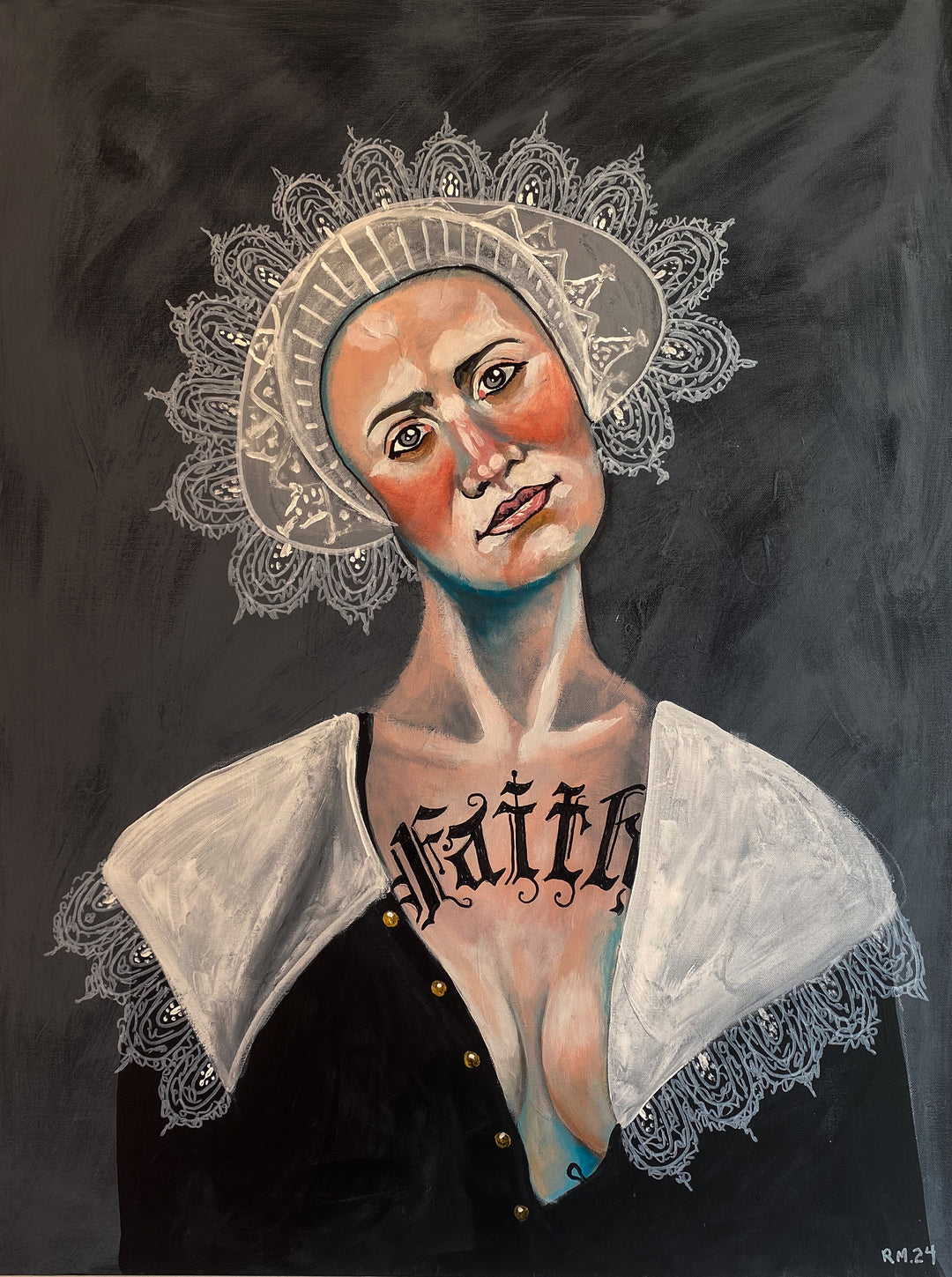 Faith | Acrylic Painting on Canvas by Robert Moore