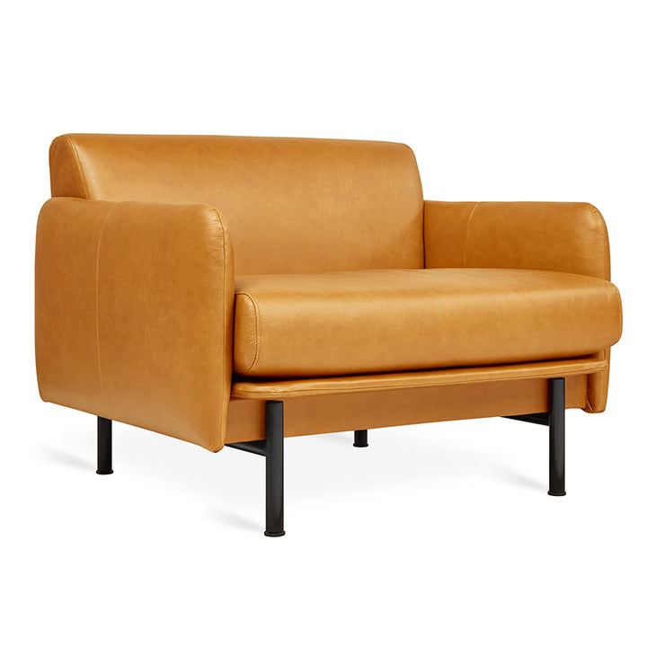 Foundry Chair in Tucson Honey Leather