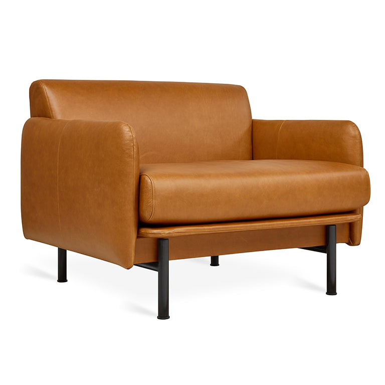 Foundry Chair in Tucson Sienna Leather