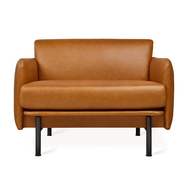 Foundry Chair in Tucson Sienna Leather