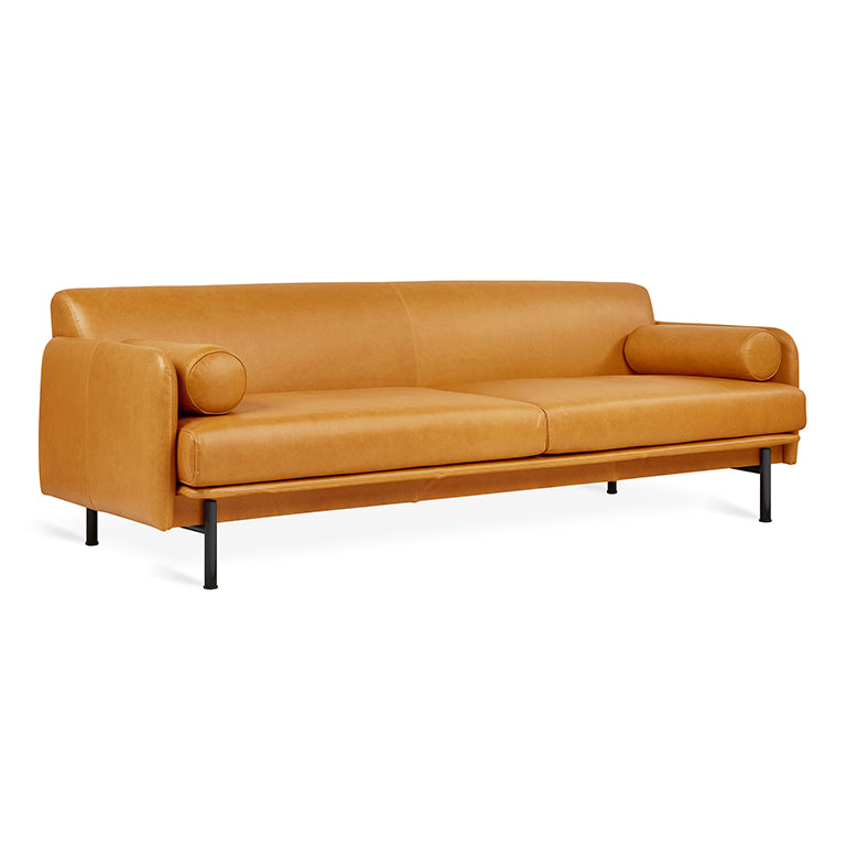Foundry Sofa in Tucson Honey Leather