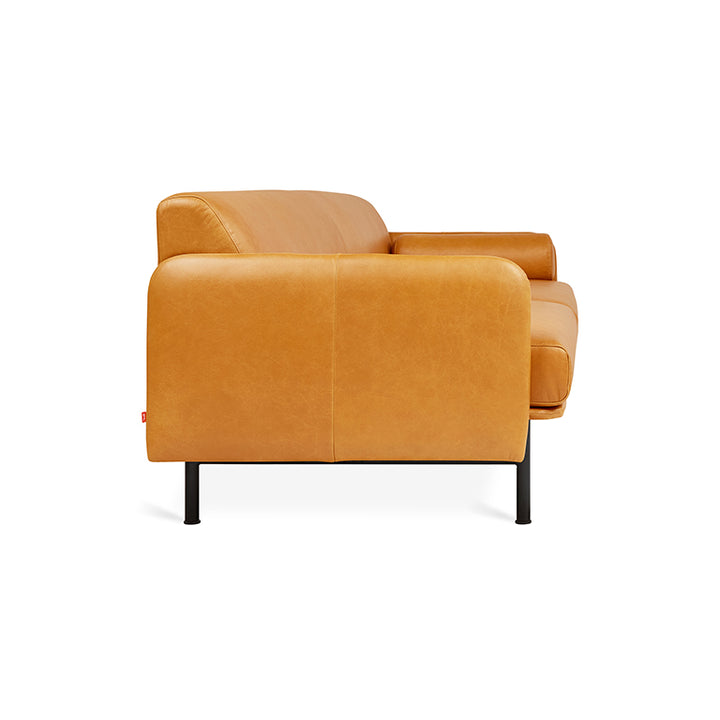 Foundry Sofa in Tucson Honey Leather