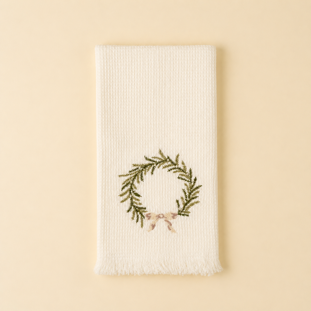 Frond/Wreath Hand Towel