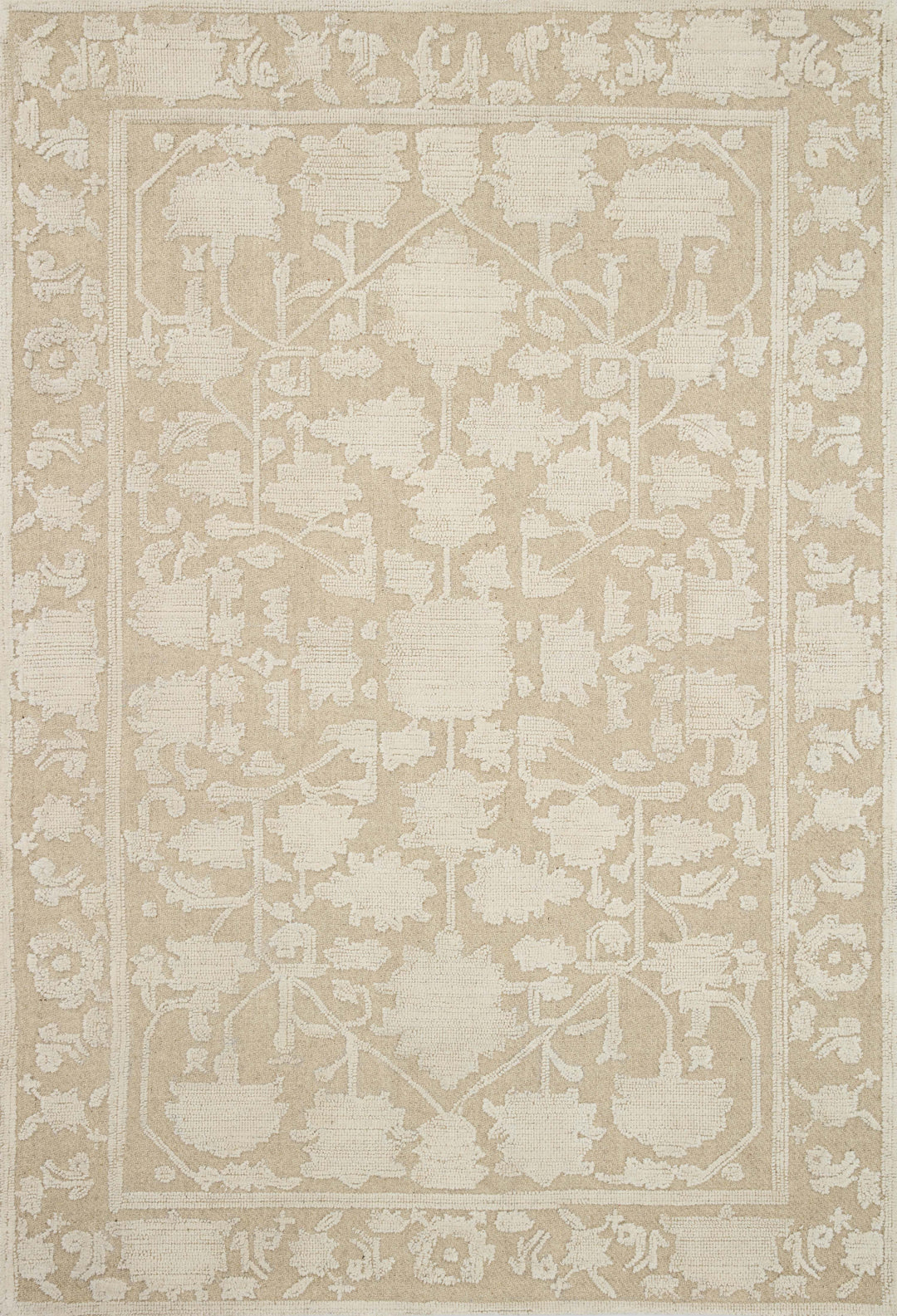 Magnolia Home By Joanna Gaines x Loloi Gloria Natural / Ivory Rugs