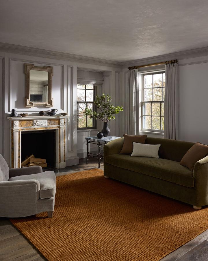 Jeremiah Brent x Loloi Greenwich Gold Rugs