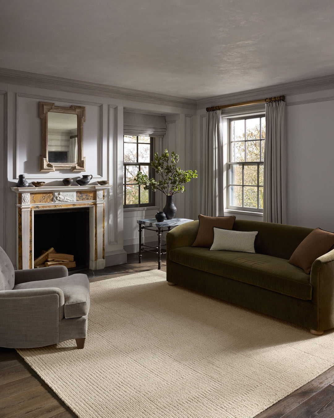 Jeremiah Brent x Loloi Greenwich Ivory Rugs