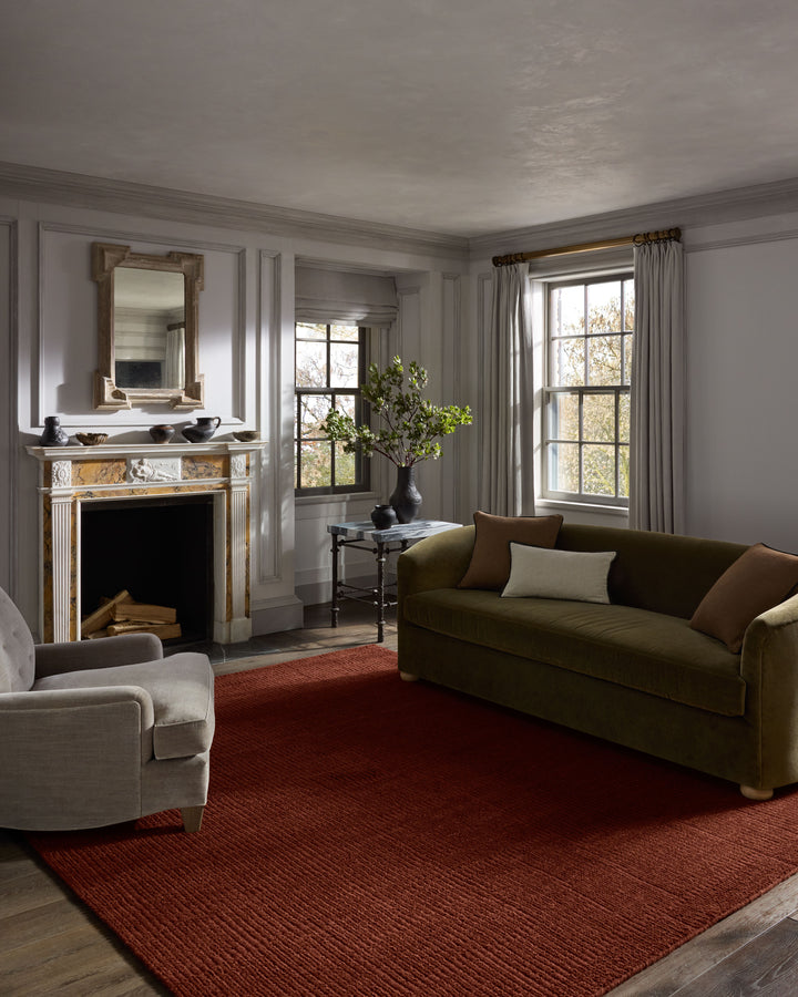 Jeremiah Brent x Loloi Greenwich Merlot Rugs