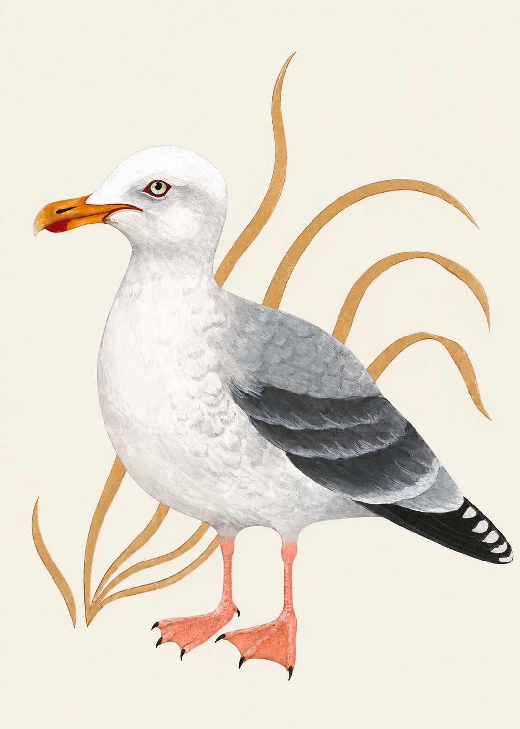 City Gulls, Hal  - Print