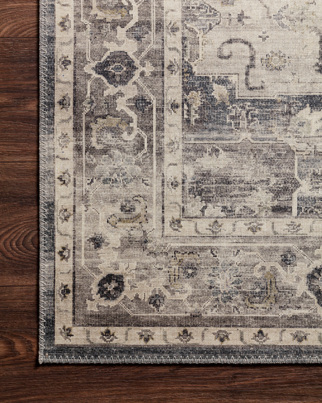 Loloi II Hathaway Steel / Ivory Rugs