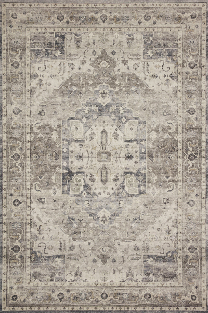Loloi II Hathaway Steel / Ivory Rugs