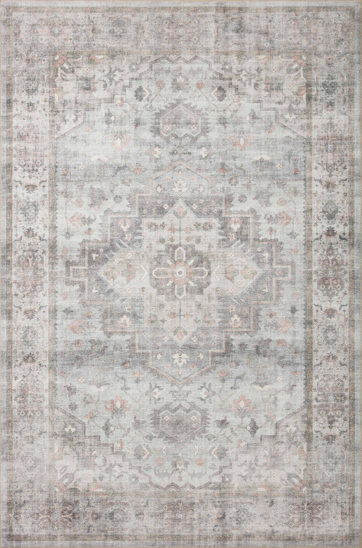 Loloi II Heidi Dove / Blush Rugs