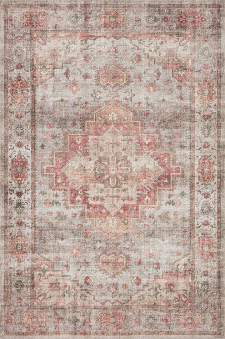 Loloi II Heidi Dove / Spice Rugs